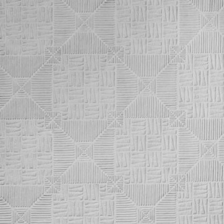 RD0145 Anaglypta Supaglypta Inca White Textured Paintable Wallpaper