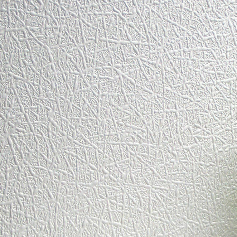 RD333 Anaglypta Original Hamilton White Textured Paintable Wallpaper