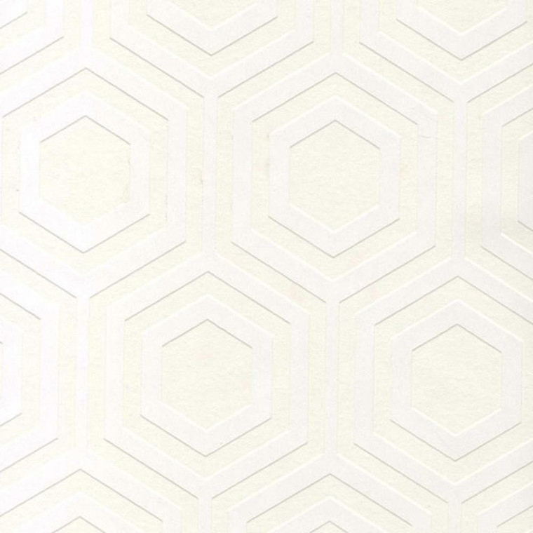 Anaglypta RD5671 Anaglypta White Geometric Beehive Wallpaper roll - luxury design for UK feature walls