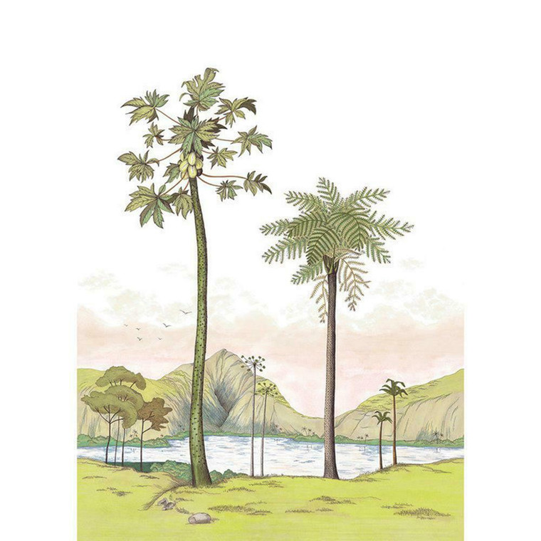 84377454 - Cuba Tropical Lagoon Green Casadeco Wallpaper Mural