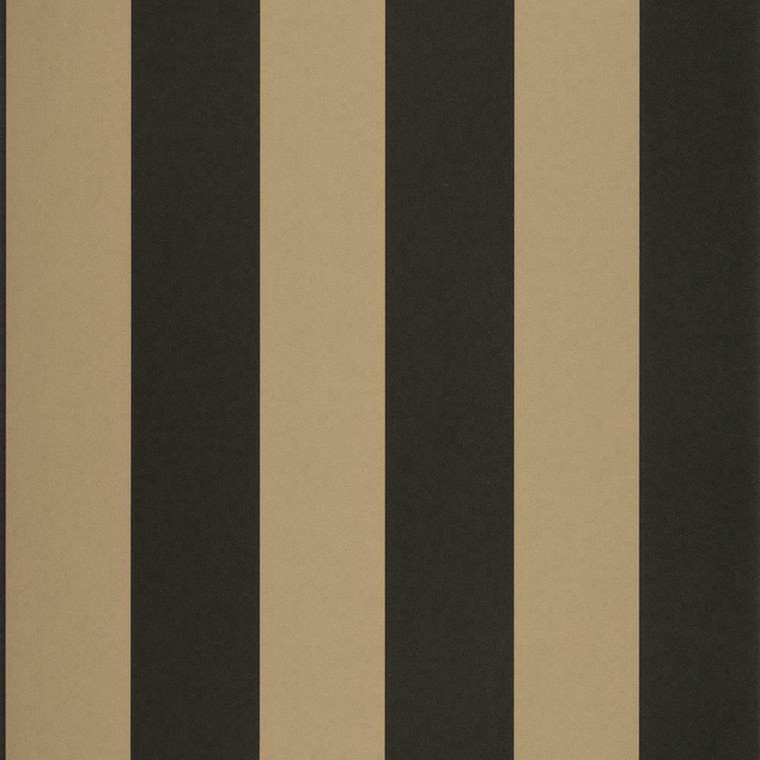 101199025 - Moonlight Striped Black Casadeco Wallpaper