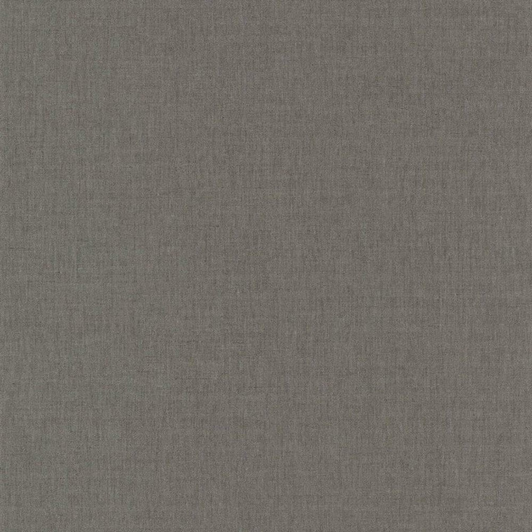 68529880 - Moove Plain Linen Effect Grey Casadeco Wallpaper