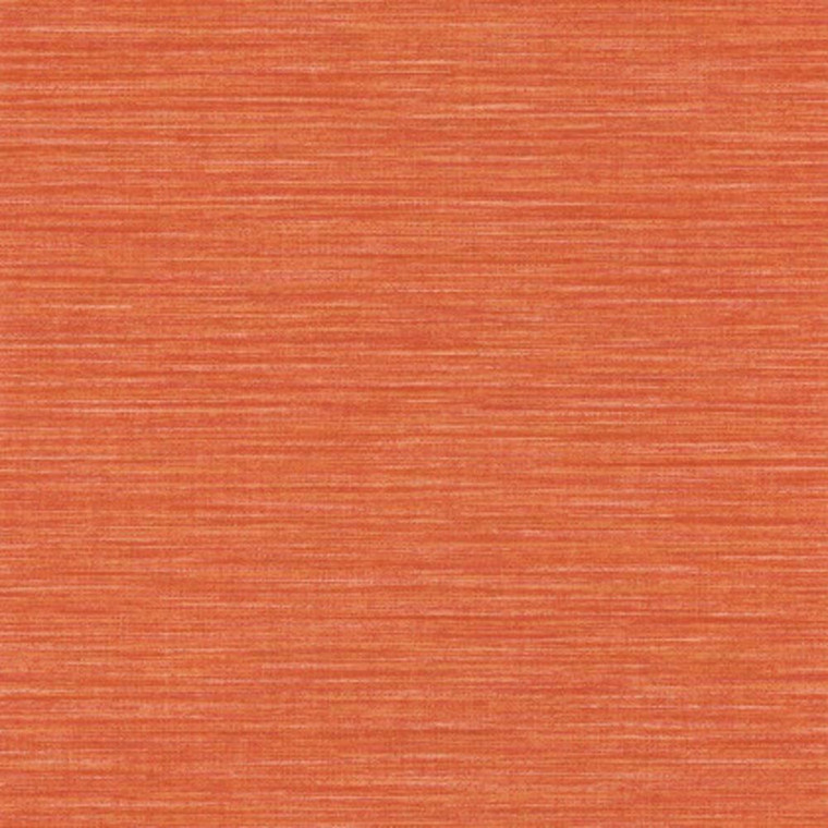69583135 - Acapulco Textured Fabric Effect Orange Casadeco Wallpaper