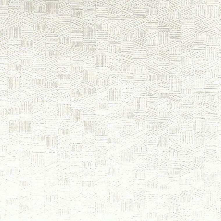82540117 - Encyclopedia Carved Wood Geometric White Casadeco Wallpaper