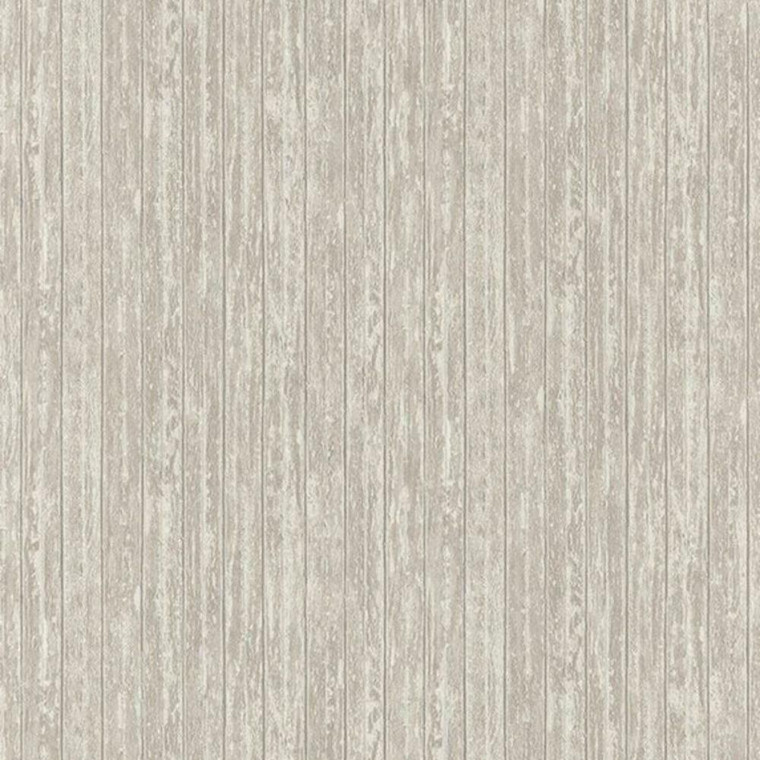 83991128 - Rivage Weathered Wooden Wall Beige Casadeco Wallpaper