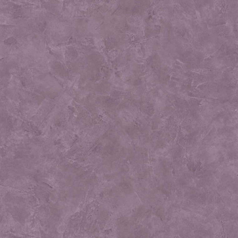 100225290 - Patine Plain Patinated Plaster Purple Casadeco Wallpaper