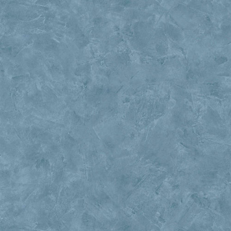 100226895 - Patine Plain Patinated Plaster Blue Casadeco Wallpaper