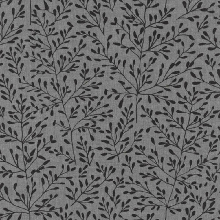 100279190 - Sunny Day Leafy Branches Black Casadeco Wallpaper