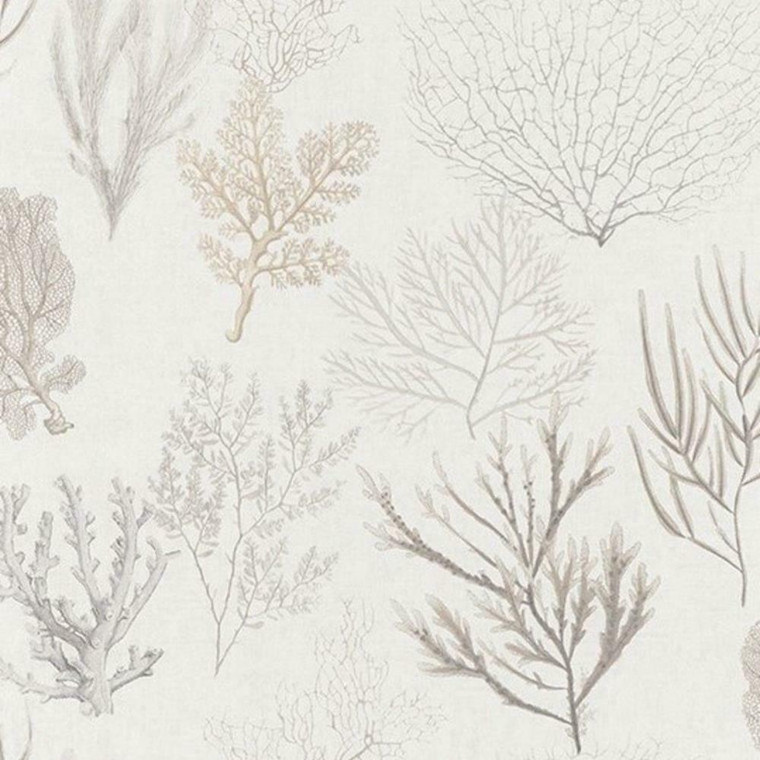 83971120 - Rivage Coral Foliage Beige Casadeco Wallpaper