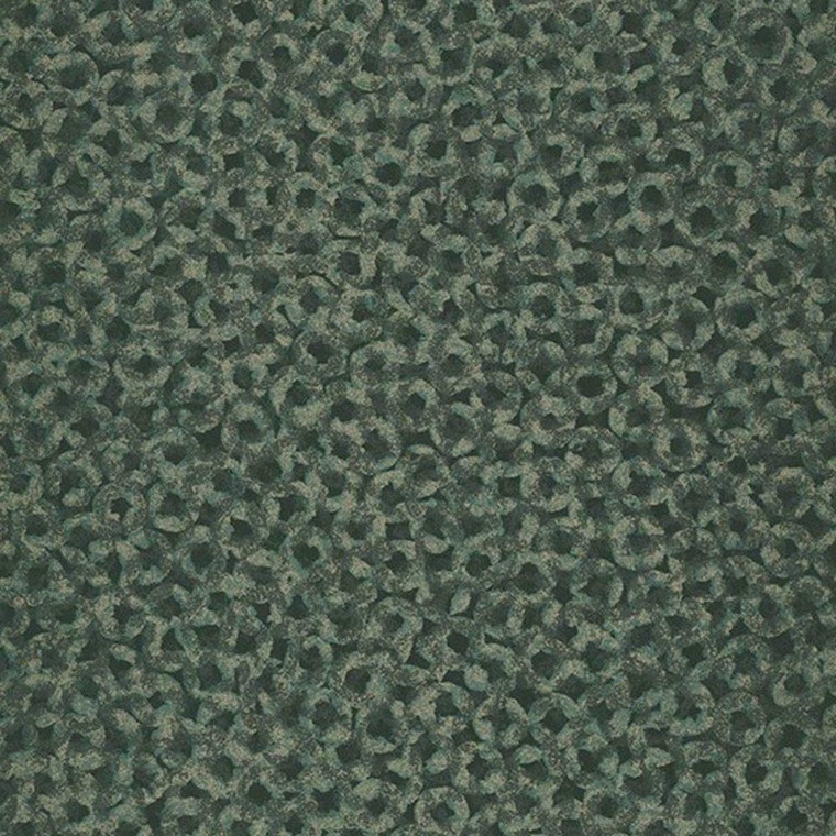 84547515 - Encyclopedia2 Shimmering Bubbles Green Casadeco Wallpaper