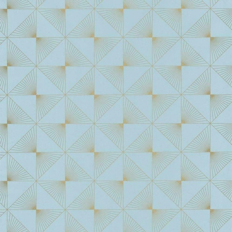 100136199 - Spaces Geometric Lines Shapes Yellow Casadeco Wallpaper