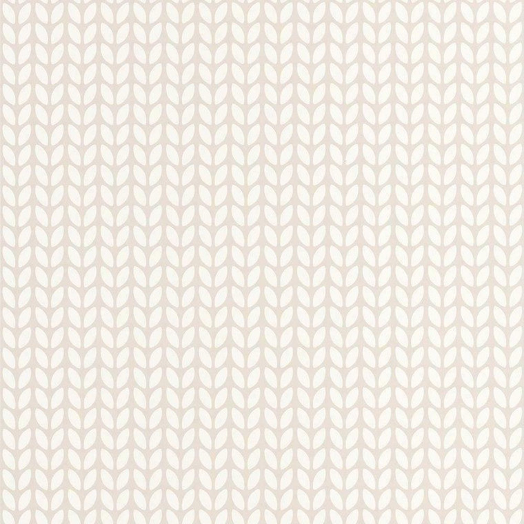 100551001 - Hygge Stylised Leaves Beige Casadeco Wallpaper