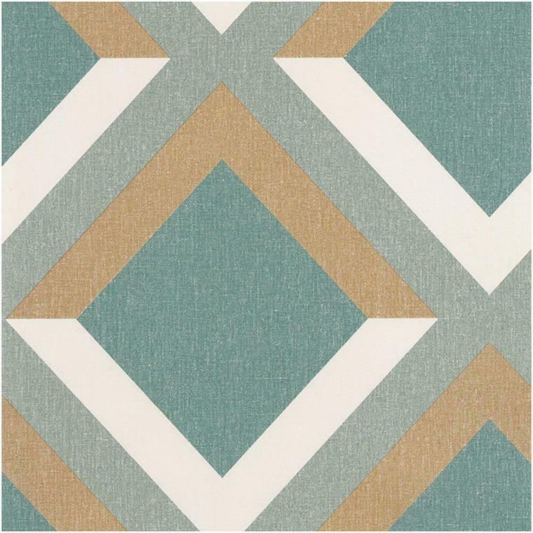 101347206 - Moove Geometric Green Casadeco Wallpaper