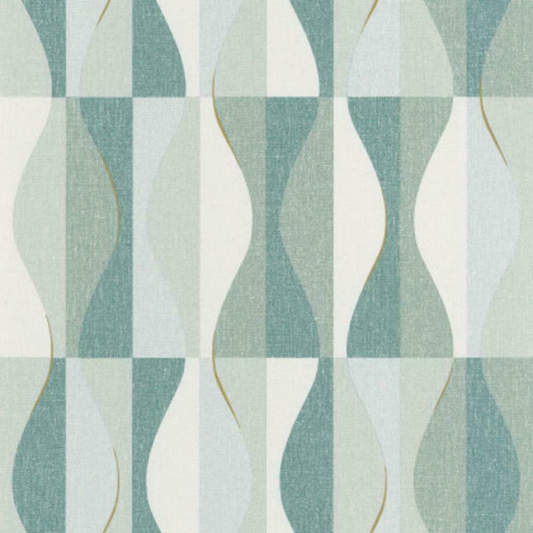 101387623 - Moove Decorative Tile Green Casadeco Wallpaper