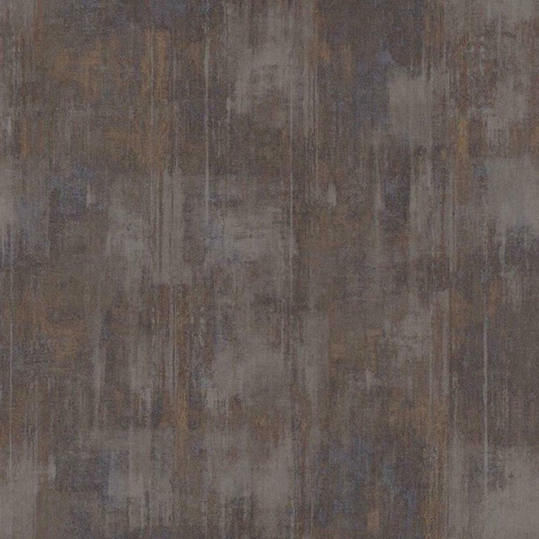 82712574 - Nuances Plain Textured Patinated Brown Casadeco Wallpaper