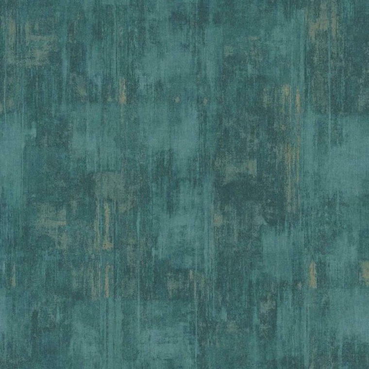 82717579 - Nuances Plain Textured Patinated Green Casadeco Wallpaper