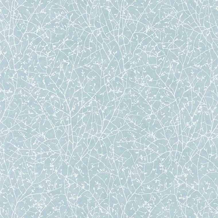 83776306 - Natura Thin Branches Blue Casadeco Wallpaper