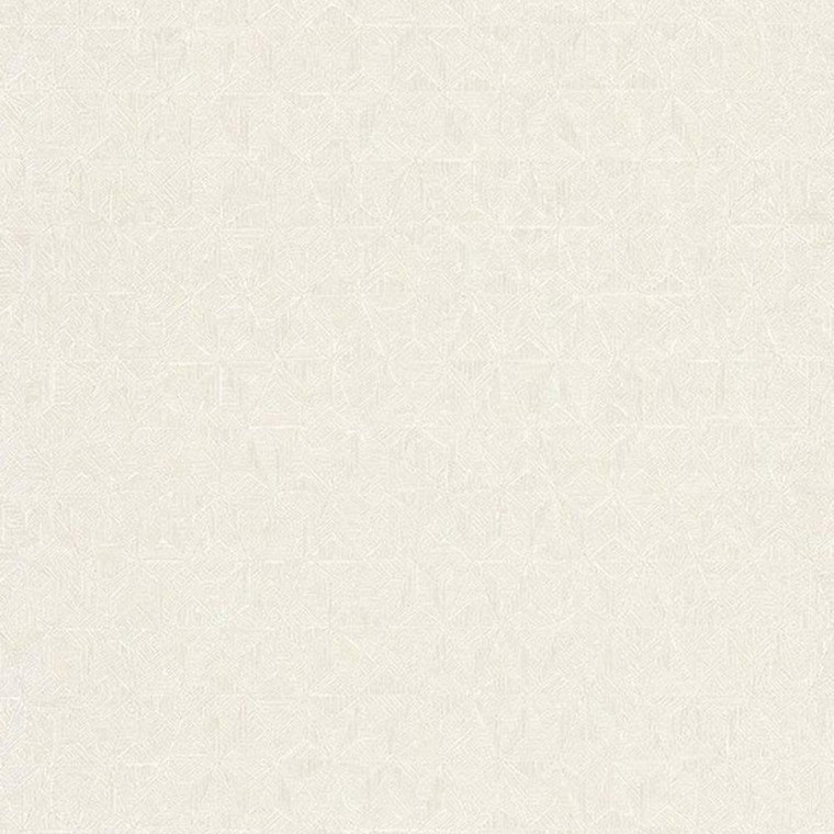 84140101 - Nova Geometric Tile White Casadeco Wallpaper