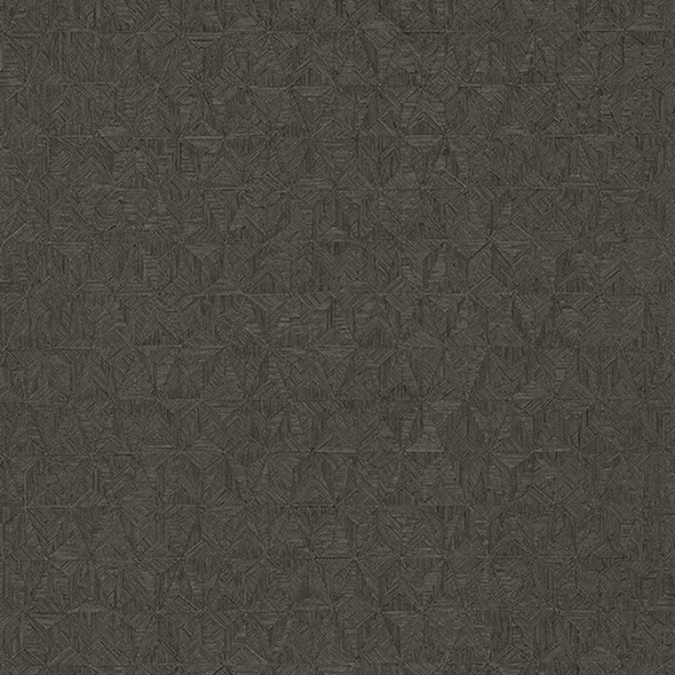 84149525 - Nova Geometric Tile Black Casadeco Wallpaper