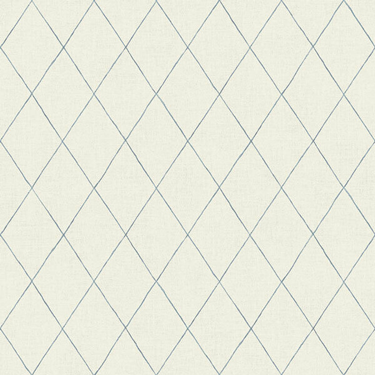 27002 - Morgongava Trellis Blue Galerie Wallpaper