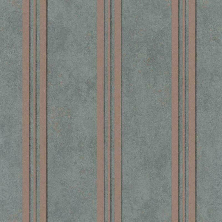 32637 - City Glam Mixed Stripe Rose Gold Grey Galerie Wallpaper
