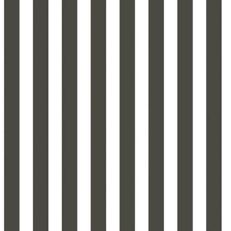 G78399 - Tiny Tots 2 Regency Stripe Black Galerie Wallpaper