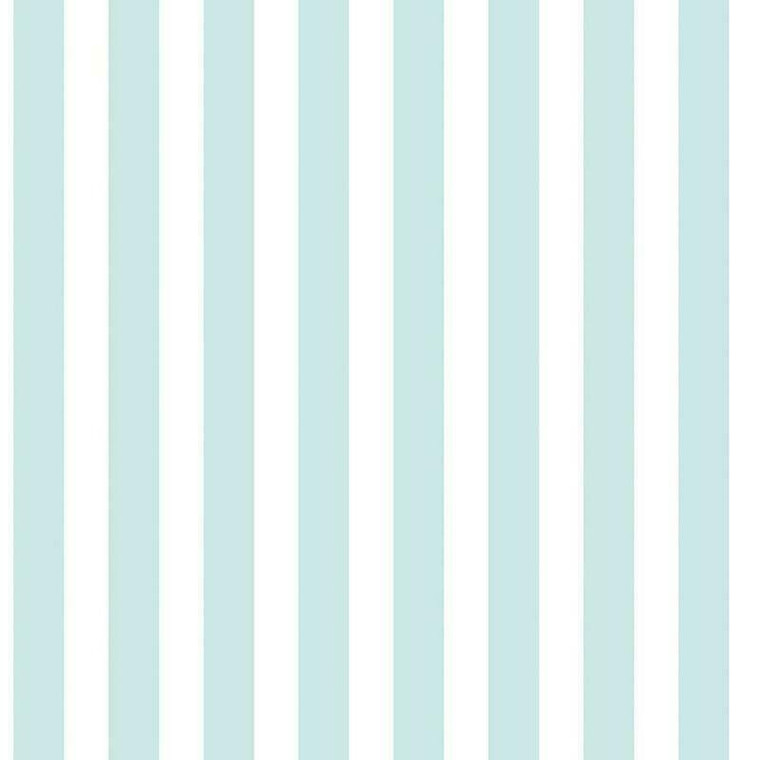 Galerie G78406 - Tiny Tots 2 Regency Stripe Turquoise Galerie Wallpaper roll - luxury design for UK feature walls