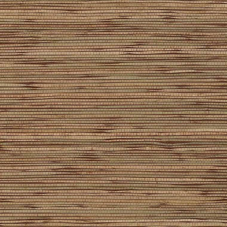 488-404 - Grasscloth2 Grasscloth Tan Brown Red Beige Galerie Wallpaper