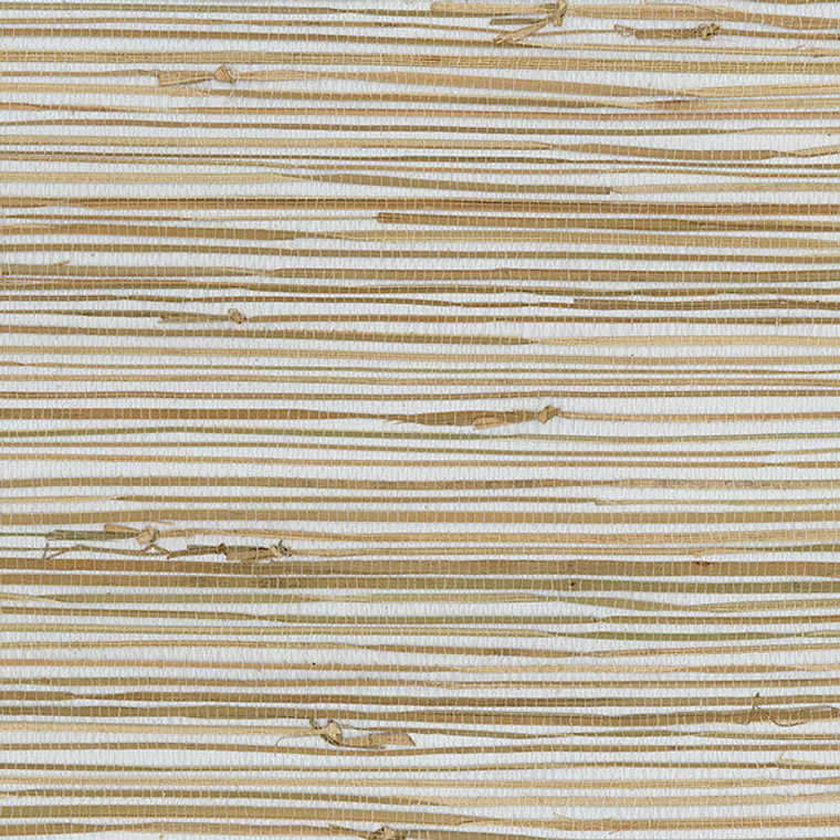 488-438 - Grasscloth2 Grasscloth Tan Beige White Galerie Wallpaper