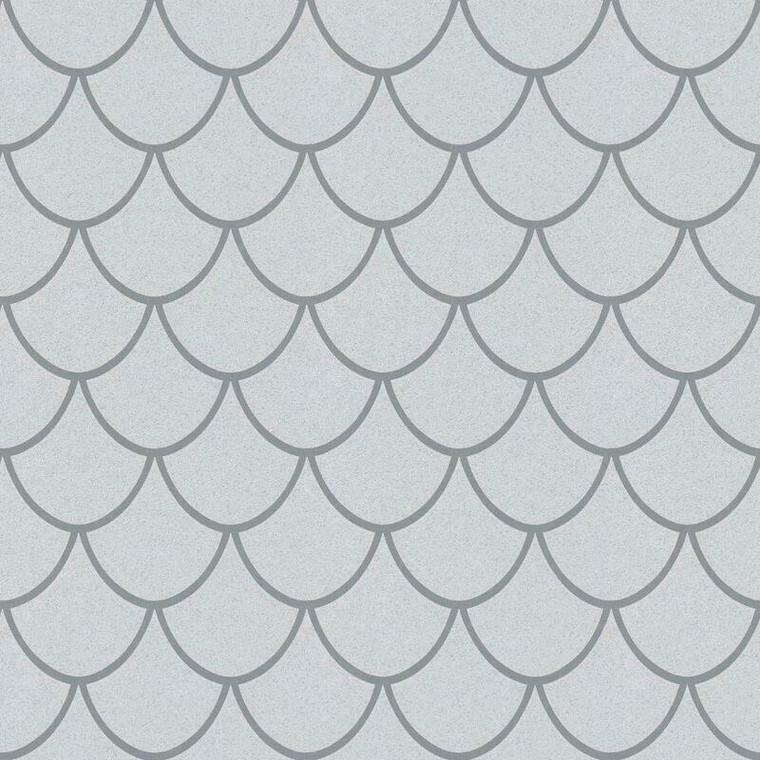 32722 - City Glam Geometric Arch Silver Grey Galerie Wallpaper