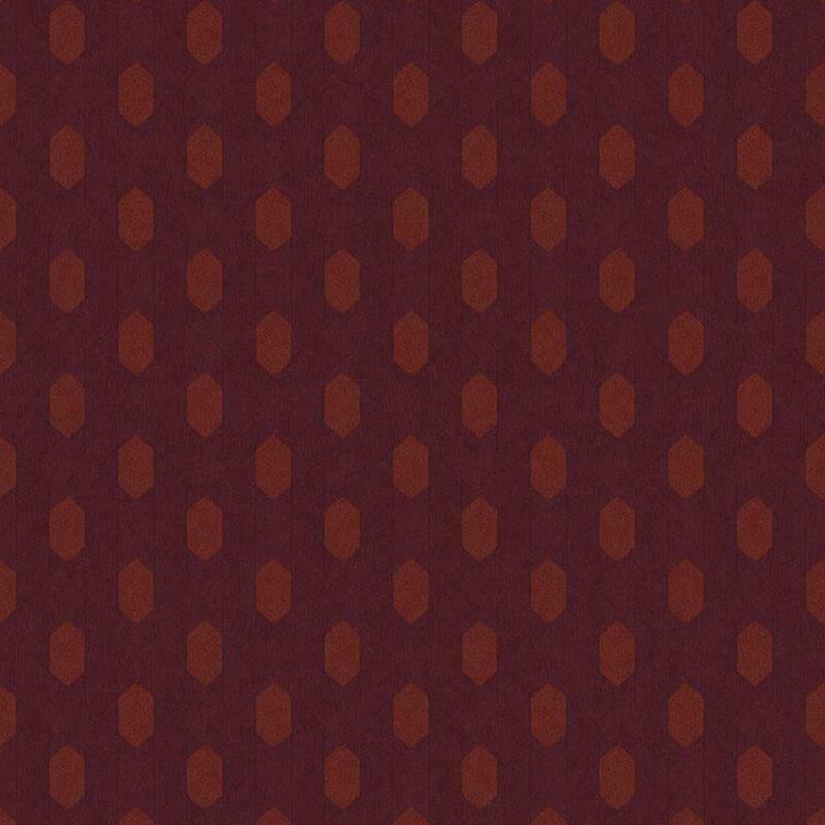 AC60018 - Absolutely Chic Diamond Geometric Orange Red Lilac Galerie Wallpaper