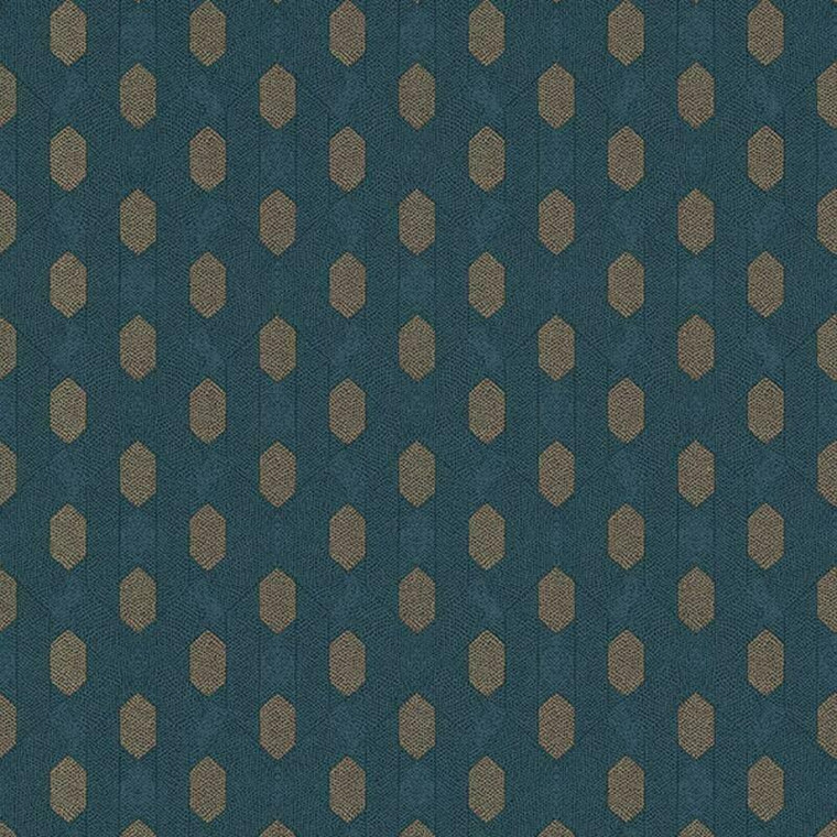 AC60021 - Absolutely Chic Diamond Geometric Beige Blue Brown Galerie Wallpaper