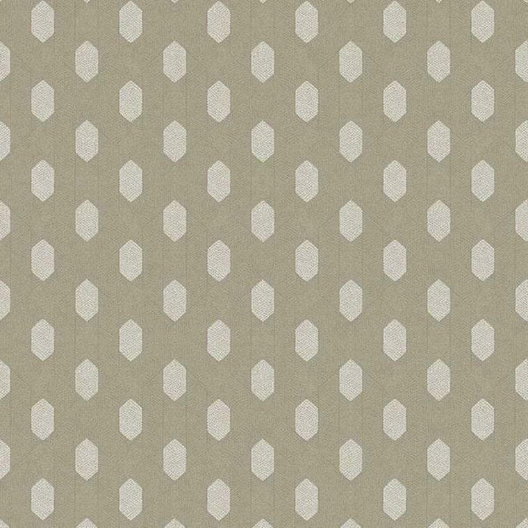 AC60024 - Absolutely Chic Diamond Geometric Taupe Pearl Galerie Wallpaper