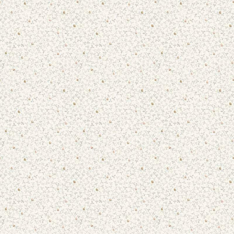 28010 - Apelviken2 Clover Leaves White Galerie Wallpaper