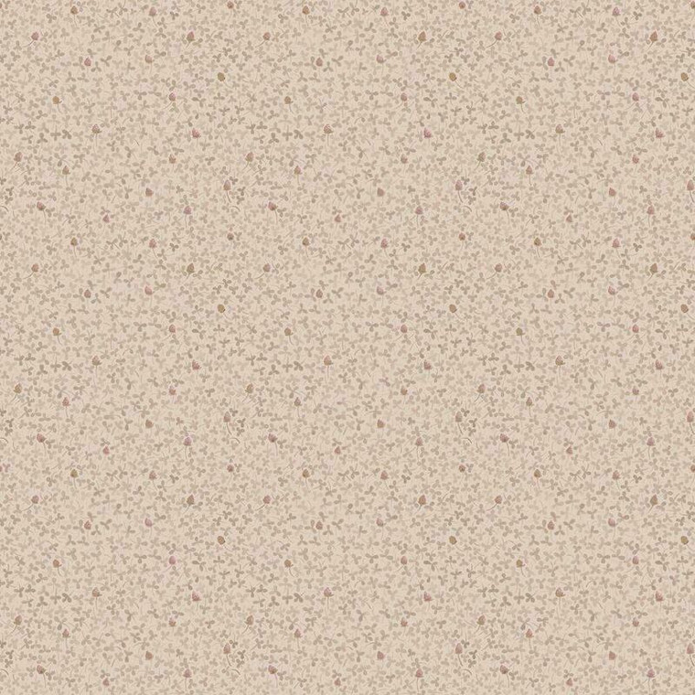 44108 - Apelviken2 Clover Leaves Buds Pink Galerie Wallpaper