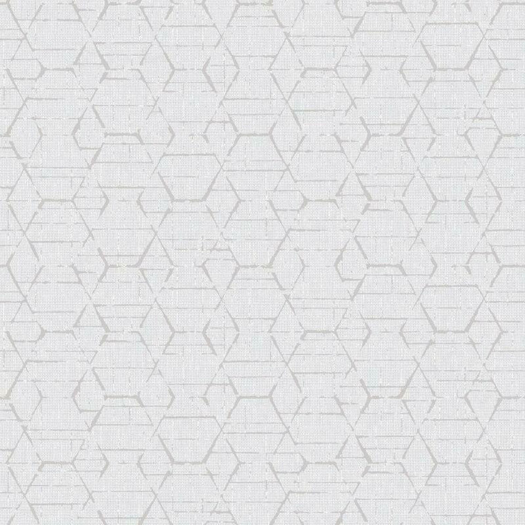 G78248 - Atmosphere Hexagon Geometric GREY Galerie Wallpaper
