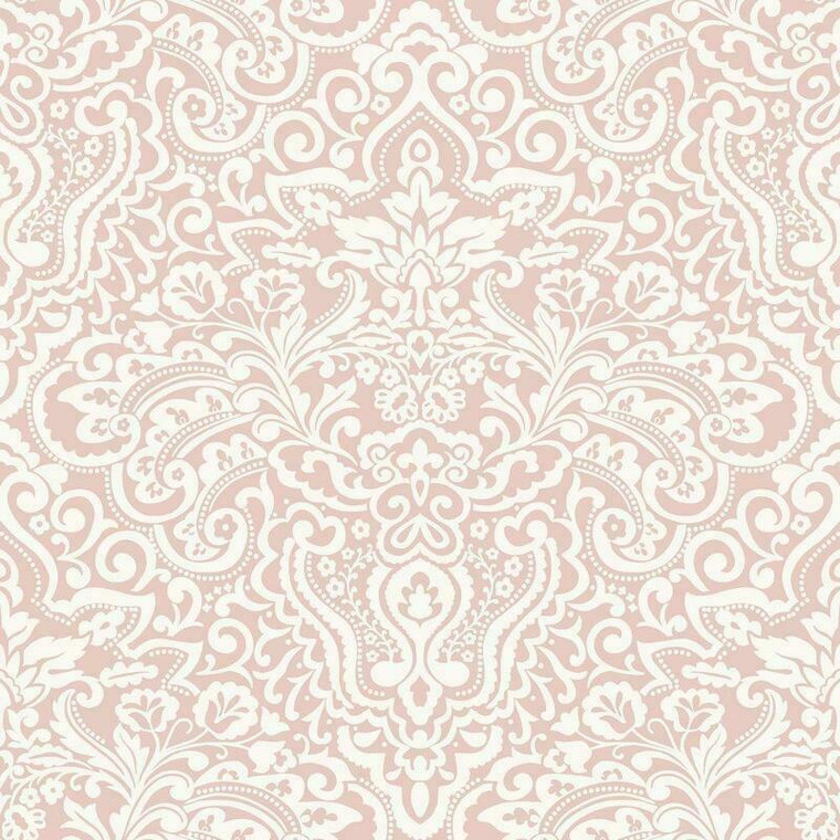23654 - Italian Classics 4 Damask pink Galerie Wallpaper