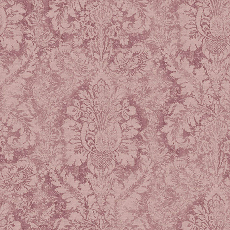 Galerie AF37712 - Abby Rose 4 Damask Plum Pink Galerie Wallpaper roll - luxury design for UK feature walls