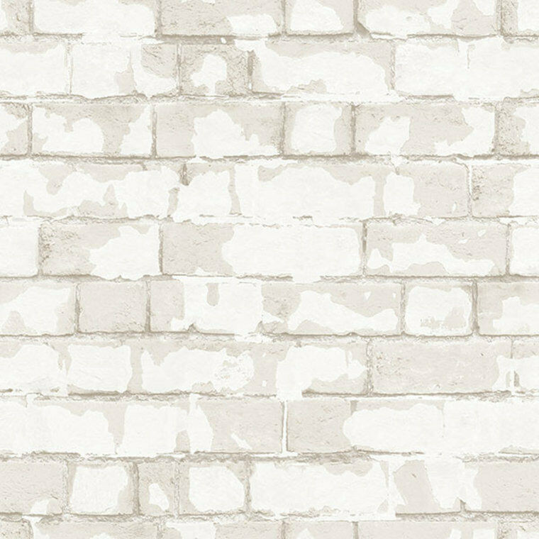 G56211 - Nostalgie Brick wall White Galerie Wallpaper