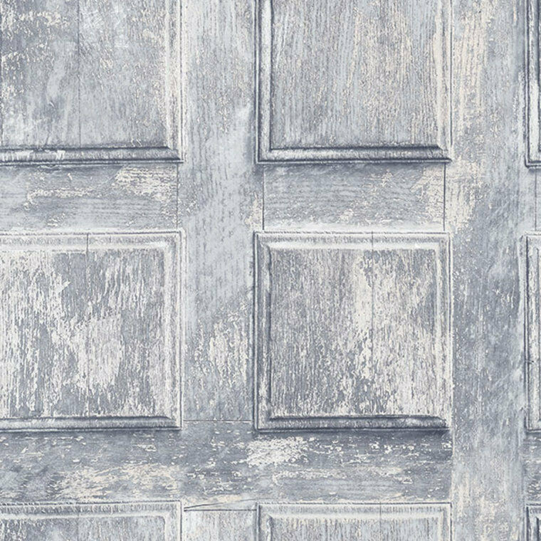 G56561 - Nostalgie Door Panelling Dark Grey Galerie Wallpaper