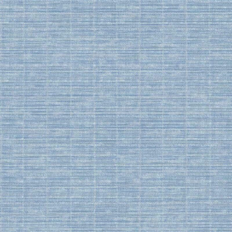 G56632 - TexStyle Woven Weave Texture Blue, Ink Galerie Wallpaper
