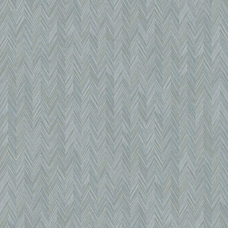 G78133 - Texture FX Fibre Weave Denim Blue Metallic Silver Galerie Wallpaper