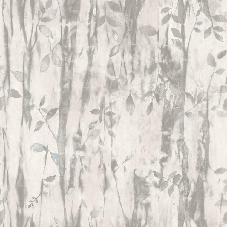 G78233 - Atmosphere Leafy Woodland GREY Galerie Wallpaper