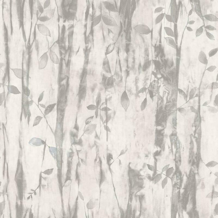 Galerie G78233 - Atmosphere Leafy Woodland GREY Galerie Wallpaper roll - luxury design for UK feature walls