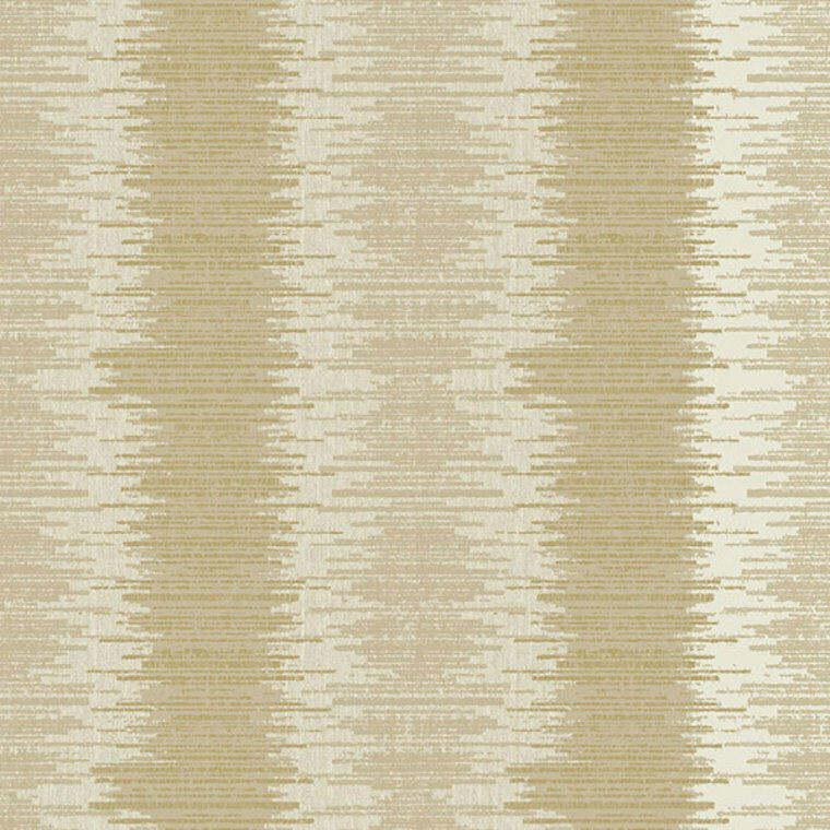 W78196 - Metallic FX Subtle Vertical Stripes Gold Beige Galerie Wallpaper