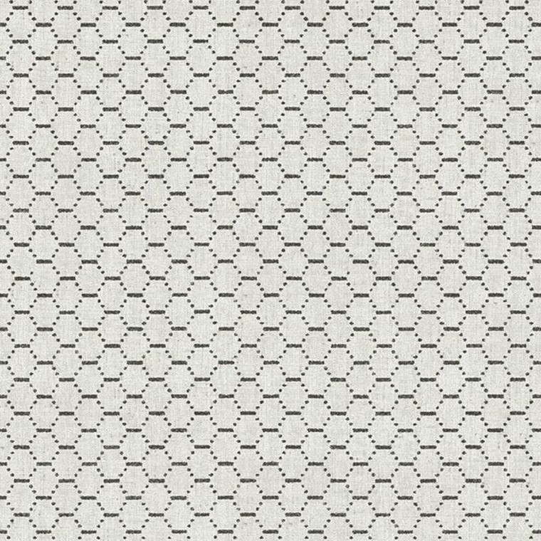 Galerie G78293 - Bazaar Honeycomb Black, grey Galerie Wallpaper roll - luxury design for UK feature walls
