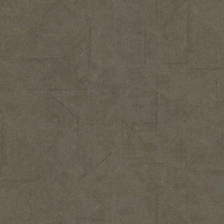 AC60032 - Absolutely Chic Geometric Motif Brown Grey Galerie Wallpaper