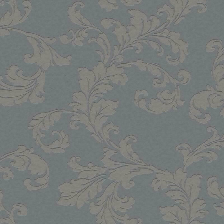 Galerie DWP0250-02 - Emporium Acanthus trail Grey Galerie Wallpaper roll - luxury design for UK feature walls