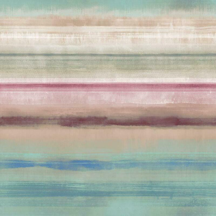 Galerie G78268 - Atmosphere Sky Stripes TURQUOISE MAGENTA Galerie Wallpaper roll - luxury design for UK feature walls