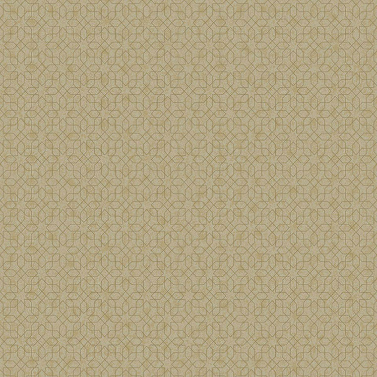W78183 - Metallic FX Geometric Design Gold Galerie Wallpaper